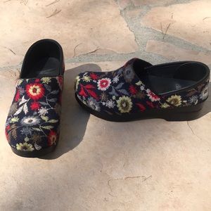 DANSKO Floral Clogs